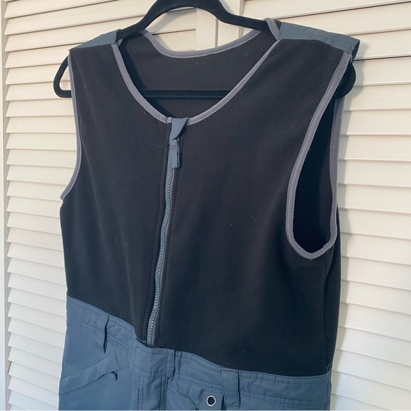 Arctix Kids' Unisex Fleece Top Bib Overalls - Picture 4 of 11